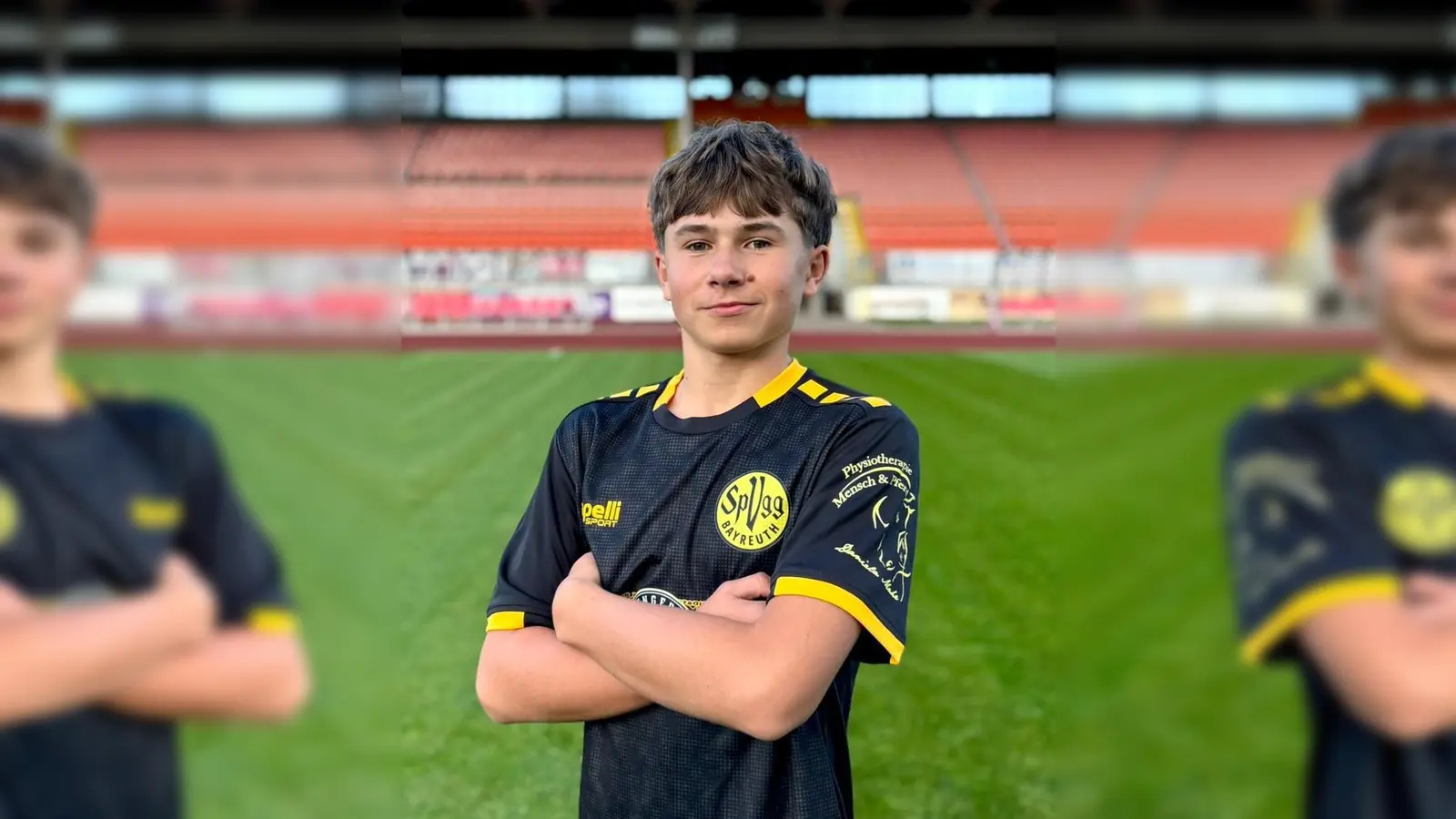 Der Kapitän der Bayreuther U14 ist ein Vilsecker. (Bild: SpVgg Bayreuth)