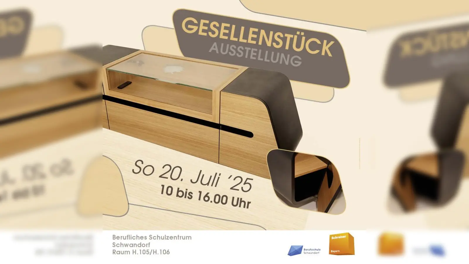 Plakat Ausstellung  (Bild: Claudia Mendel)