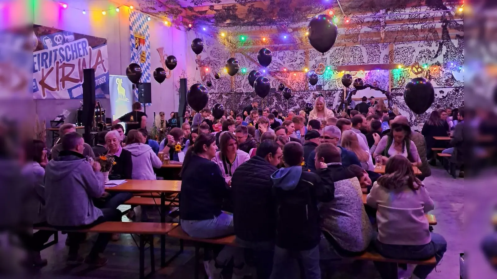 Gut besucht war der Kirwasamstag dieses Jahr in Gleiritsch. (Bild: Philipp Schön)