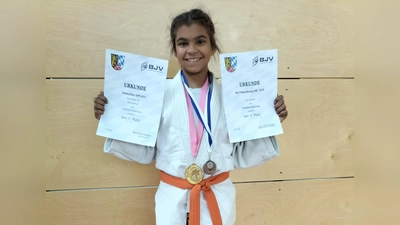 Judo Oberpfalzmeisterin Lilly Dethloff (Bild: Heinz-Ulrich Schmidt)
