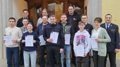 Ernennungen der Aktiven. (Bild: Maximilian Hein)