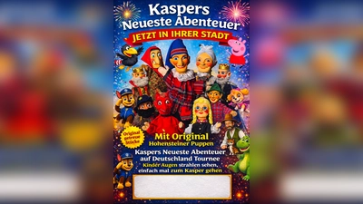 „Kaspers neueste Abenteuer“ im evangelischen Gemeindehaus in Illschwang. (Bild: exb)