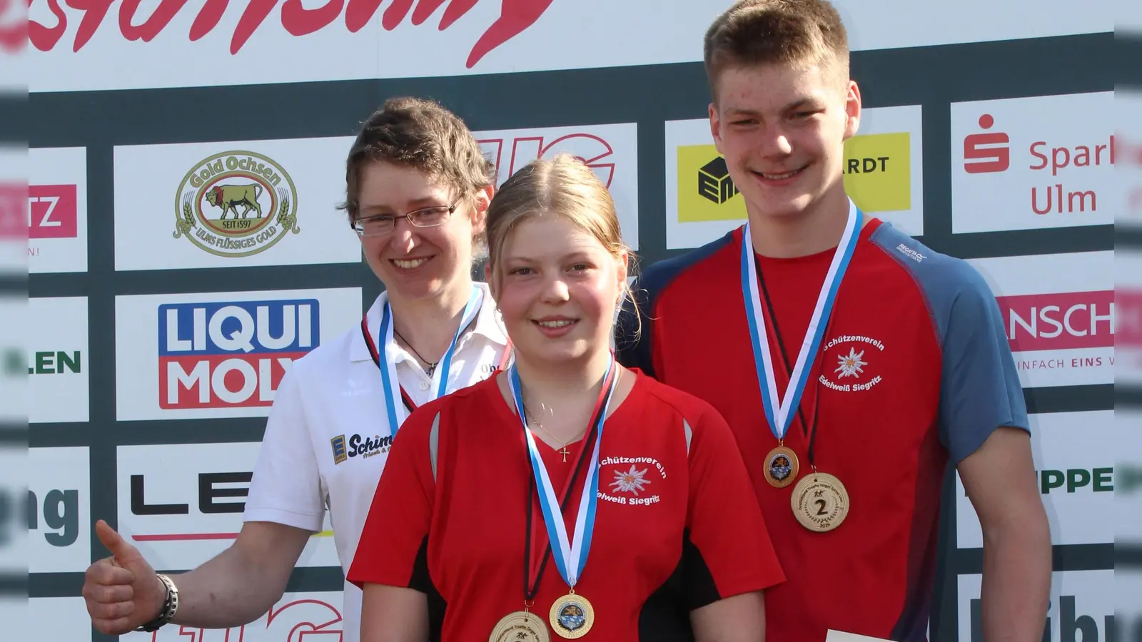 <br>Kerstin Schmidt, Lea-Marie Grundler, Julian Grundler (Bild: Herta Zeiler)