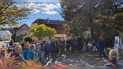 Die historische Führung ging natürlich auch zum Anger. (Bild: Christian Löw)