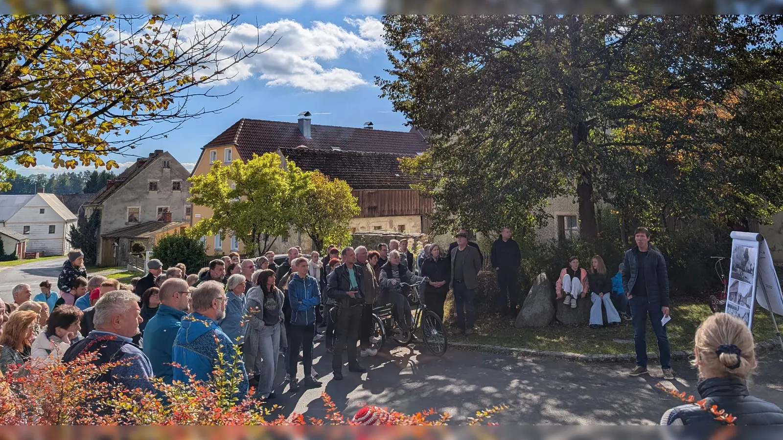 Die historische Führung ging natürlich auch zum Anger. (Bild: Christian Löw)