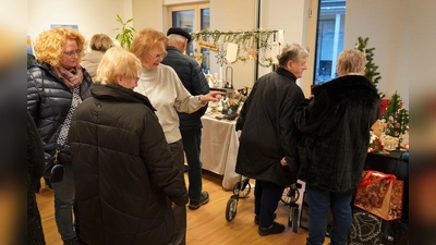 2024 fand der Adventszauber zum ersten Mal im Bruder-Gerhard-Hospiz statt und fand großen Anklang. (Bild: Matthias Walk)