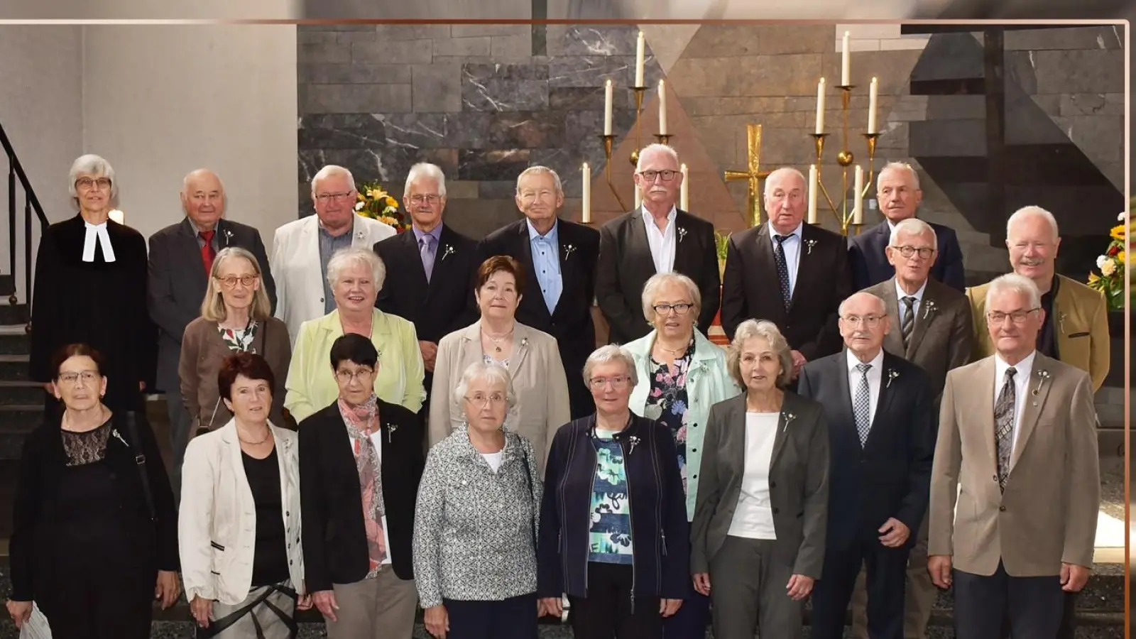 Diamantene Konfirmandinnen und Konfirmande, 21.09.2025 Christuskirche Sulzbach  (Bild: Foto Jäger Sulzbach-Rosenberg)