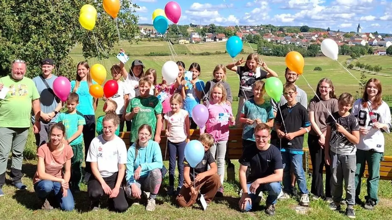 Ein überaus gelungenes Wochenende erlebten die Teilnehmer des Blasmusik-Zeltlagers am Mausberg. (Bild: Simon Lösch)
