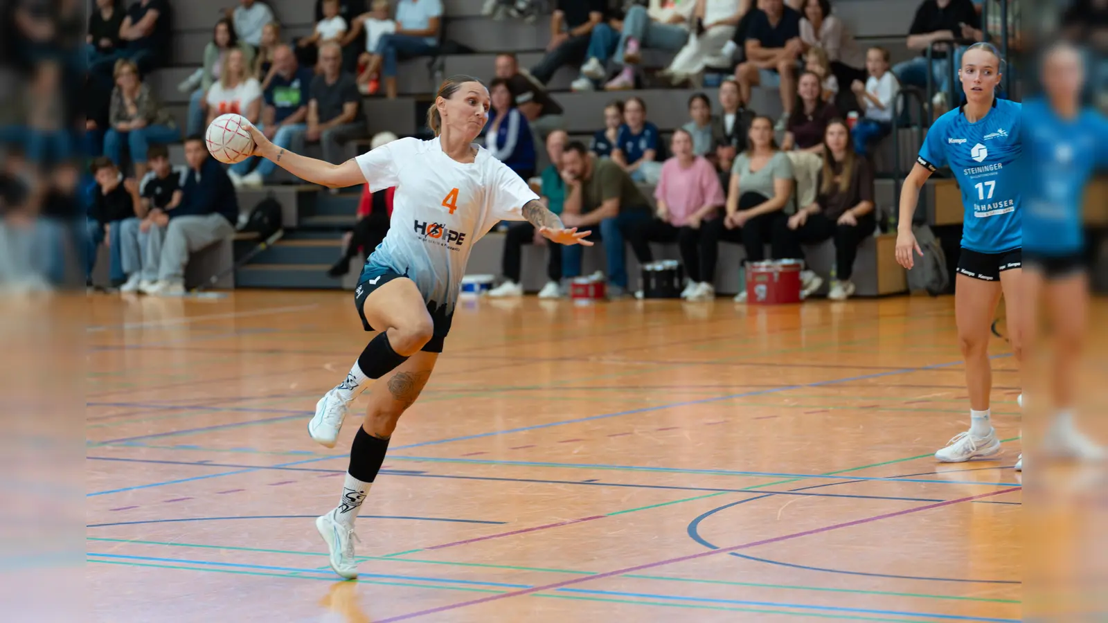 Nadine Dobmann in Aktion (Bild: Wiesner)