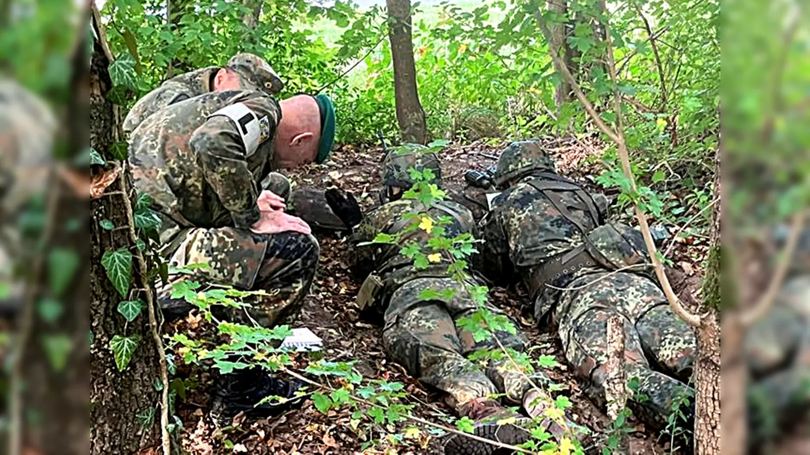 Rekruten und erfahrene Reservisten stellten sich bei der Ostmark-Patrouille gemeinsam den anspruchsvollen Aufgaben. (Bild: Hartmut Schütze)