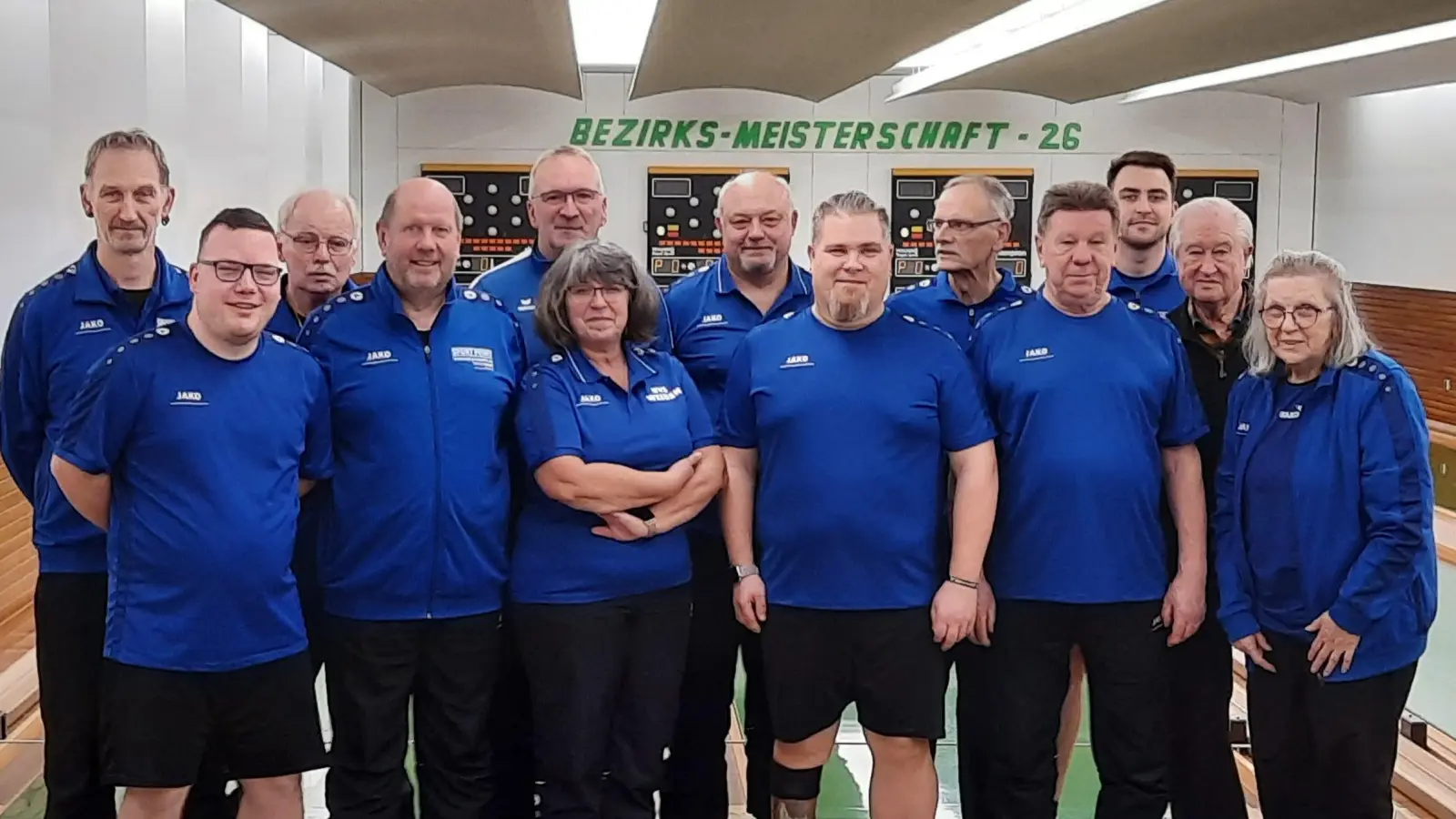 Die Teilnehmer des Behinderten- und Versehrtenverein Weiden an der Bezirksmeisterschaft (Bild: Gerlinde Schell)