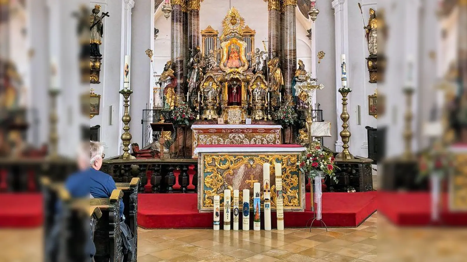 Altar Wallfahrtskirche Neukirchen Hl. Blut (Bild: Inge Zimmermann)