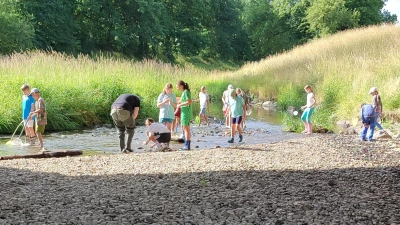 Station Gewässerbiologie (Bild: Angela Hecht)