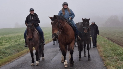 Wallfahrt zu Pferd von Pilmersreuth nach Beidl (Bild: Alois Bauer / Katharina Trissl)