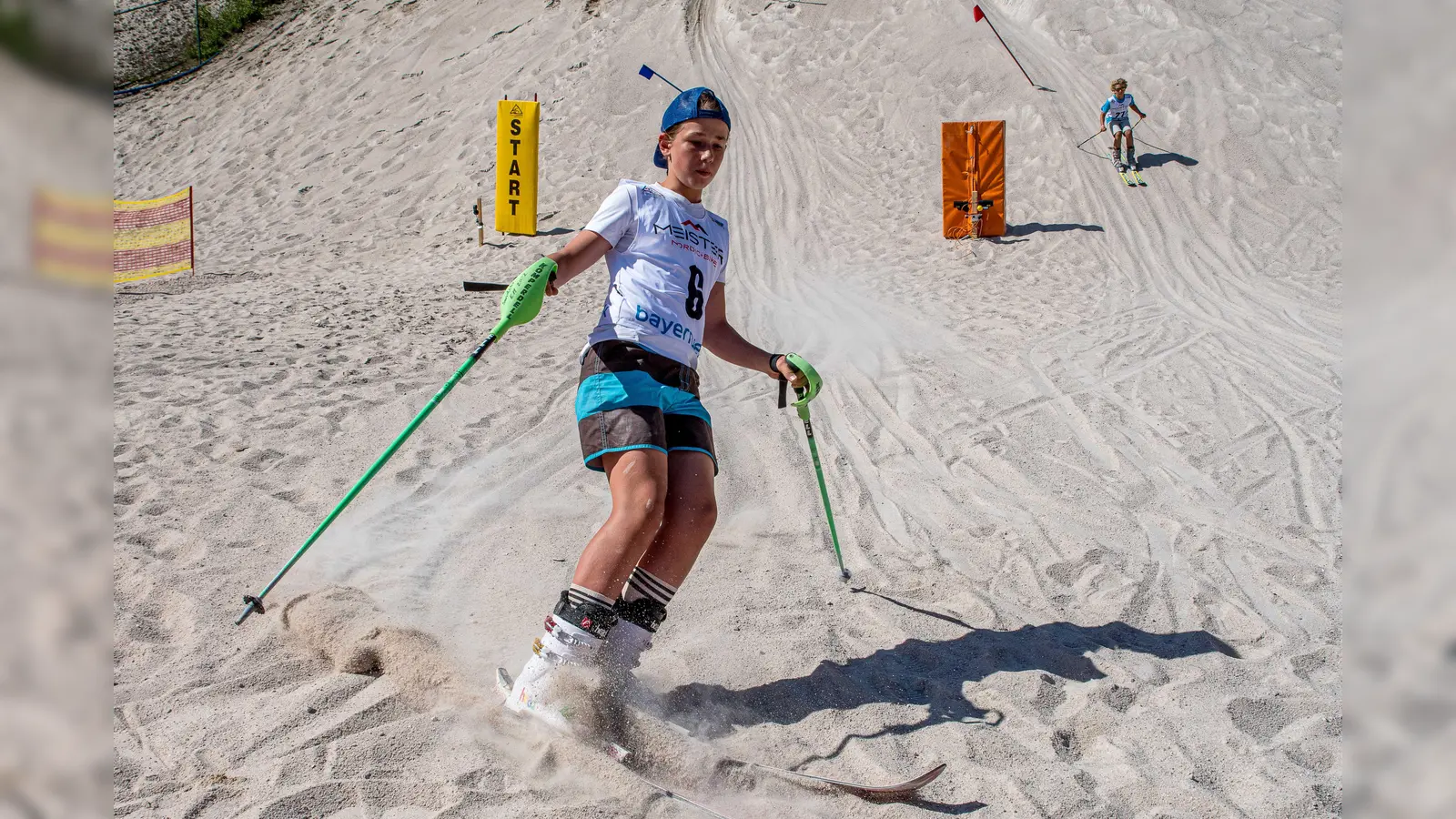Ludwig Hornek sicherte sich den Sieg beim Kids Cup den Sieg. Bei der Europameisterschaft warf er seine Vater Bernhard Hornek aus dem Rennen und wurde Zweiter  (Bild: Christian Lingl)