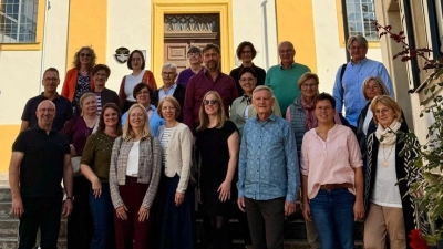 Gemeinsamen Gruppenfoto nach dem Gottesdienst (Bild: Werner Singer)
