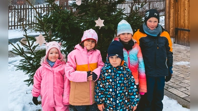 Die Kinder der Thansteiner Vereine haben fleißig bebastelt. (Bild: Christina Mühlbauer)