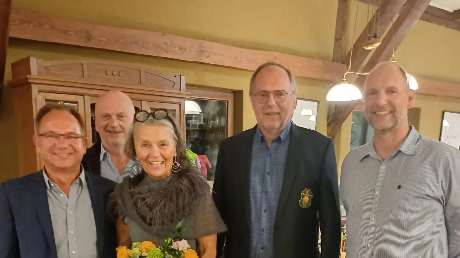Vorstand 2024: Roland Wacker, Joachim Cattaneo, Sabine Paluka, Horst Jäger, Tobias Schober (von links).  (Bild: Roland Wacker)