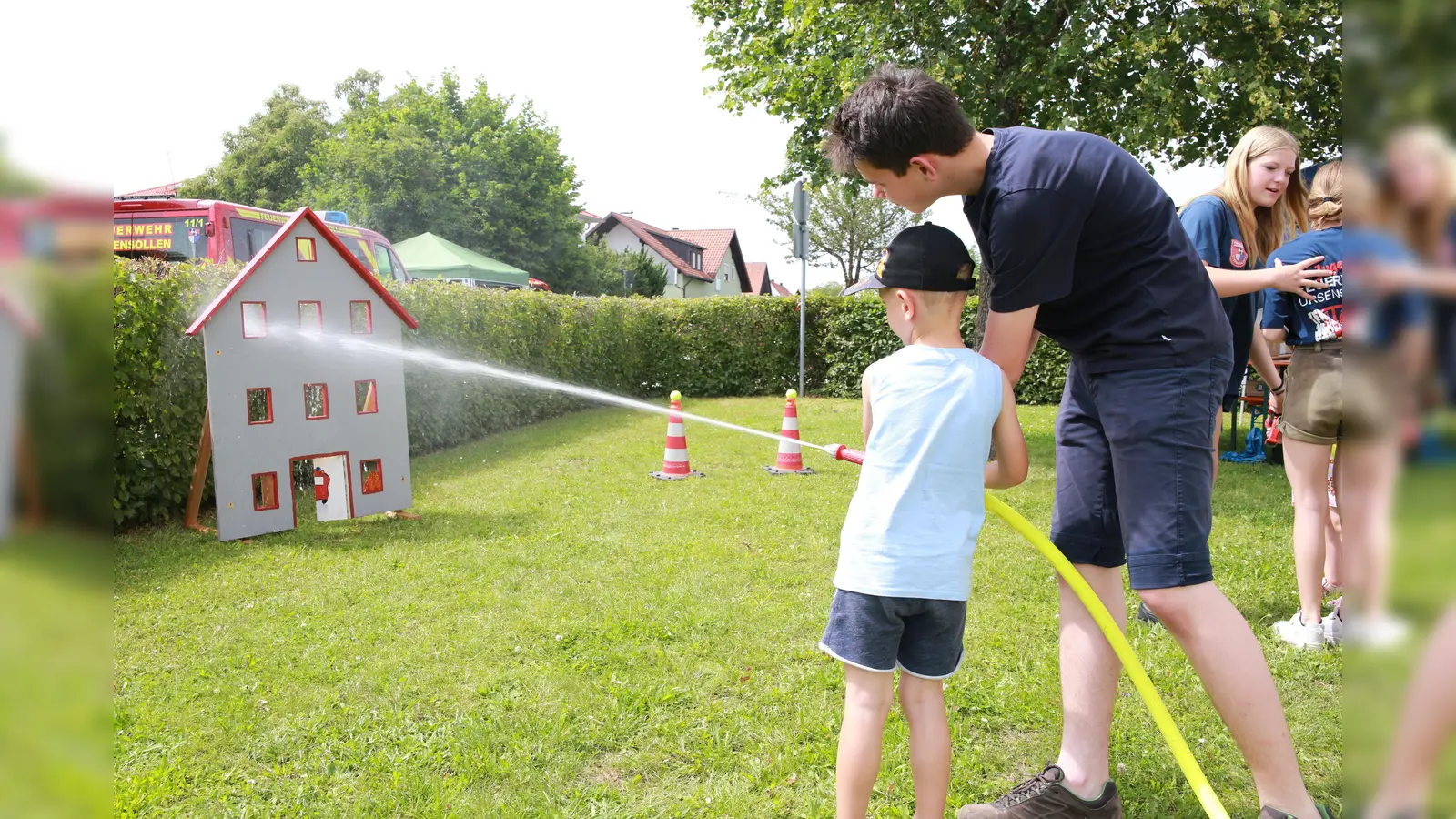 Tag der offenen Tür am Feuerwehrhaus Ursensollen (Bild: Jonas Sperber)