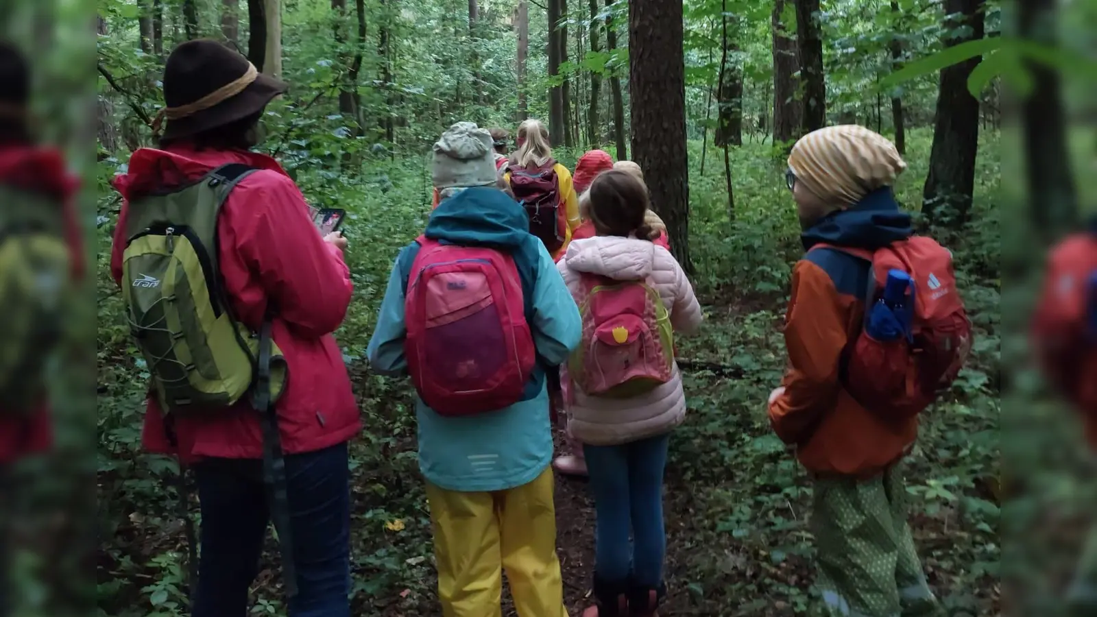 Auf der Suche nach dem Waldgeistern (Bild: Doris Boesen)