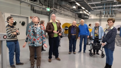 Besuch im Druckzentrum (Bild: Gerhard Götz)