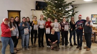 Das Wichtelteam vom BSZ Neustadt. (Bild: Roland Kusche)