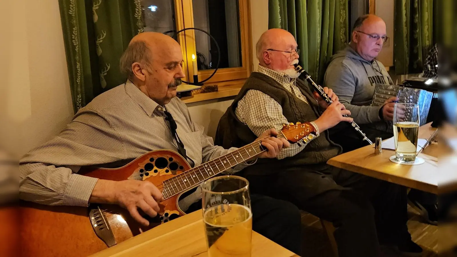 Robert Hümpfner, Hans Schiller und Roland Lutz (Bild: Maria Storek)