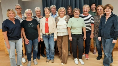 Einen Abend voller Erinnerungen verbrachten die Frauen beim Treffen der „Ehemaligen” des Gruppenwettstreits. (Bild: Melanie Tafelmeyer)