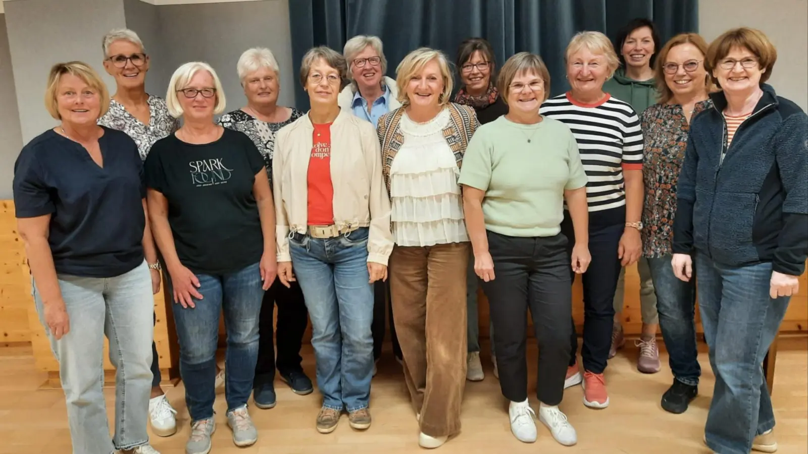 Einen Abend voller Erinnerungen verbrachten die Frauen beim Treffen der „Ehemaligen” des Gruppenwettstreits. (Bild: Melanie Tafelmeyer)