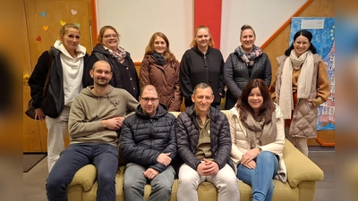 Der neu gewählte Elternbeirat des kath. Kinderhauses St. Michael (Bild: Monika Demmer)