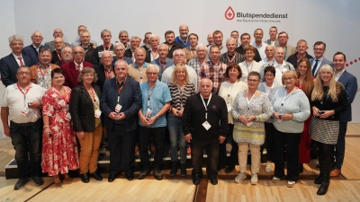 Die Geehrten aus dem Landkreis Amberg-Sulzbach. (Bild: Patric Nohe)