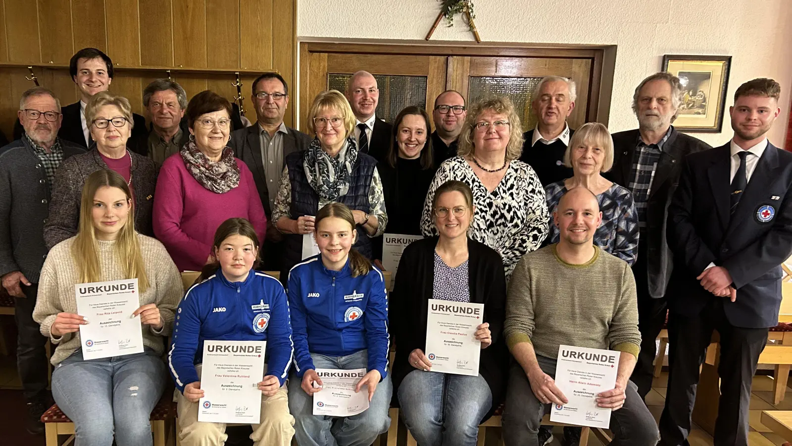 Mitgliederehrungen stehen bei der Jahreshauptversammlung der Wasserwacht Pfreimd auf der Tagesordnung. (Bild: Tobias Raß)