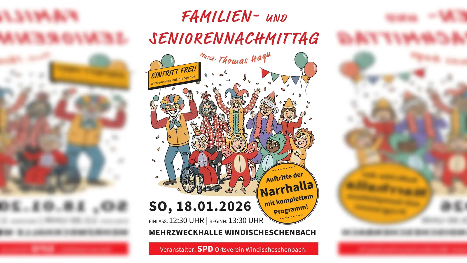 Einladung zum Familien- und Seniorennachmittag (Bild: Kurt Giehl)