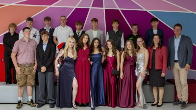 Entlassfeier an der Mittelschule Ursensollen. (Bild: Sabrina Meyer)