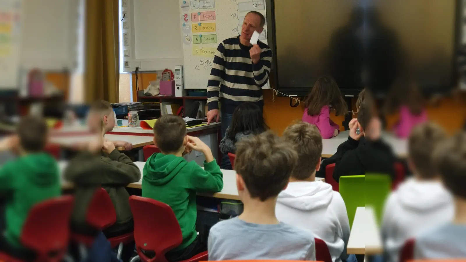 Projekttag mit Merkmeister Ralf Hofmann (Bild: Mona Bock)