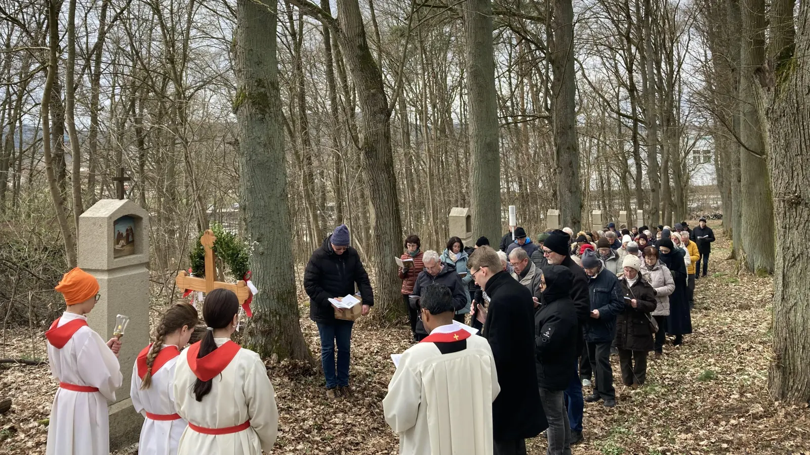 Prozession am Kalvarienberg Pfreimd (Bild: Alois Kleierl)