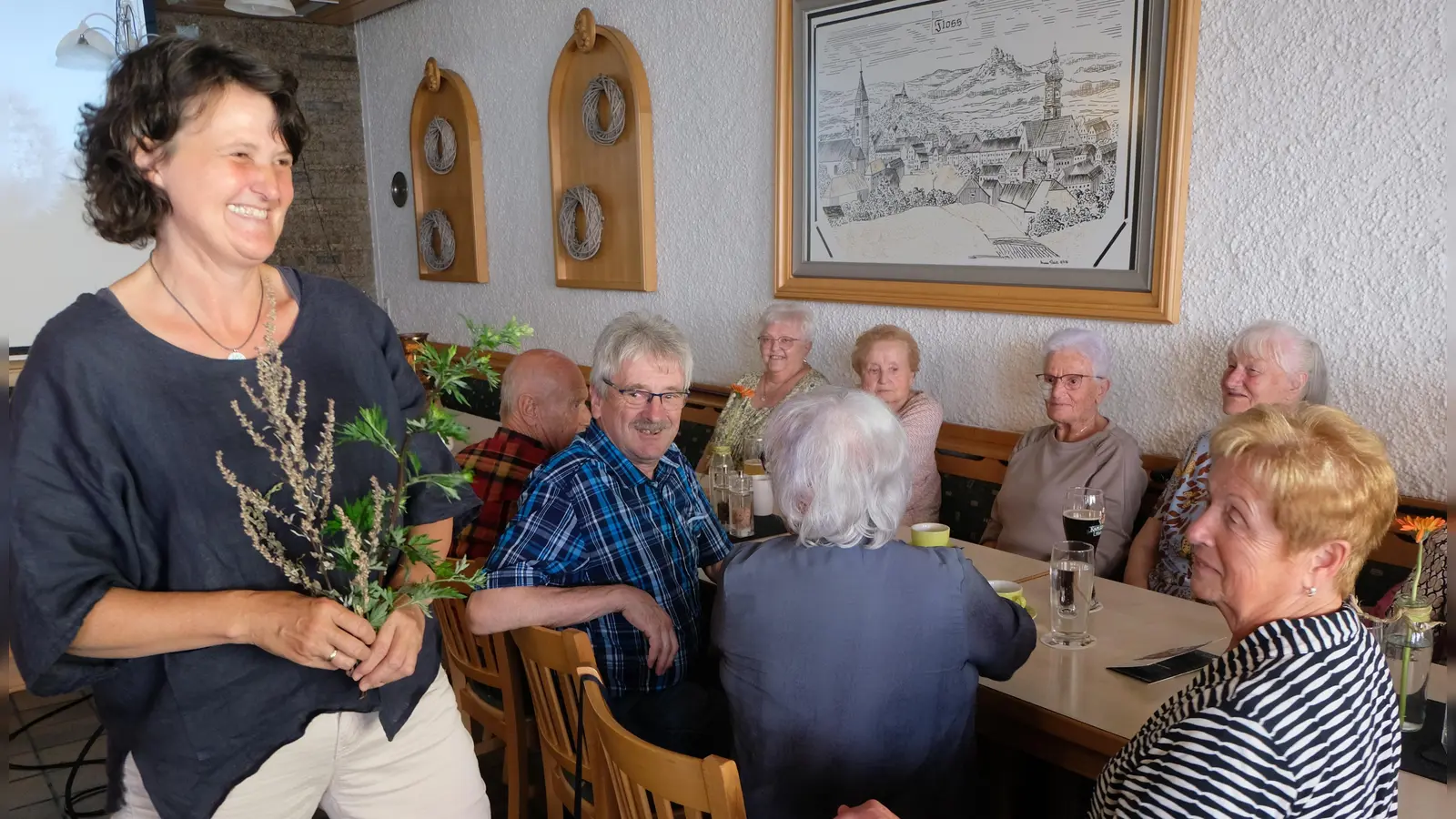 Kräuter haben es Regina Herrmann angetan. (Bild: Fred Lehner)