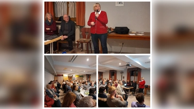 Ida Gierisch beim Vortrag in Neusorg (Bild: Gabriele Söllner)