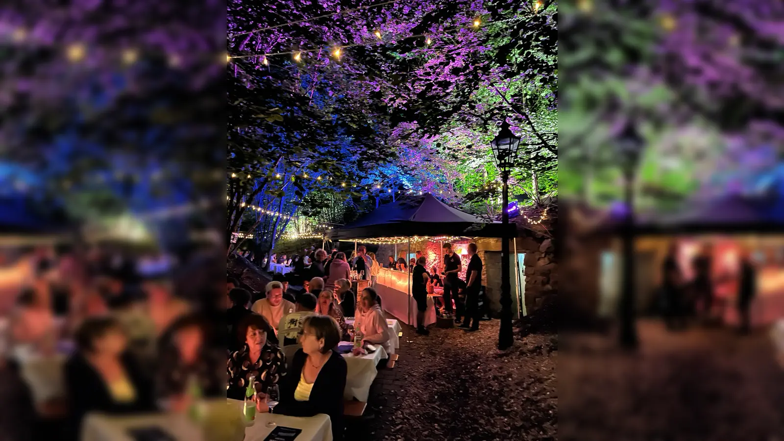 Die Weinfestfreunde laden zum Weinfest im Hohlweg in Oberköblitz ein. (Bild: David Wolf)