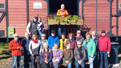 Herbstwanderung der Siedlergemeinschaft Vohenstrauß. (Bild: Martin Licha)