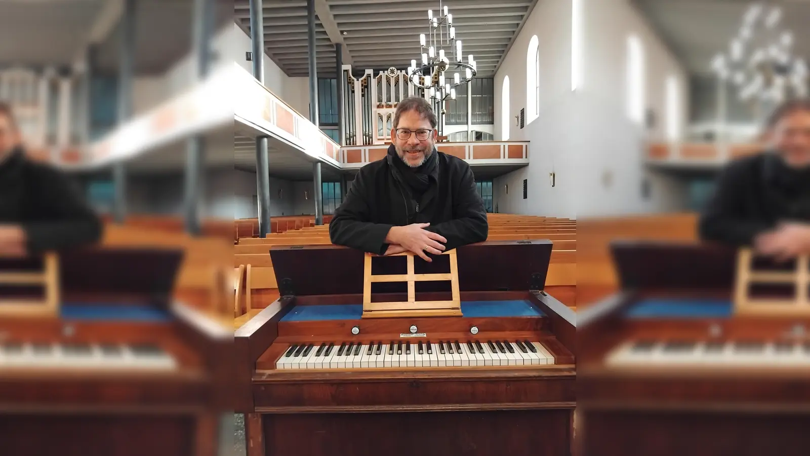 KMD Gerd Hennecke gestaltet am 3. Oktober ein Orgelkonzert in der Christuskirche Sulzbach-Rosenberg. (Bild: Gerd Hennecke)