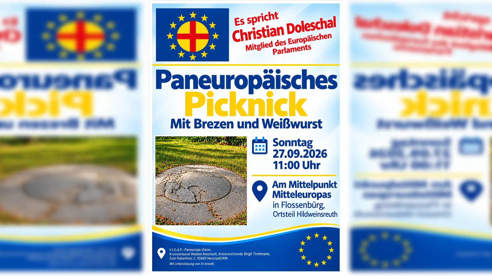 Plakat Paneuropäisches Picknick (Bild: Walter Rustler)
