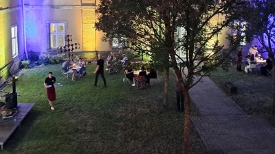Die Besucherinnen und Besucher erwartete eine laue Sommernacht zwischen alten Klostermauern und ein nachhaltiges Menü aus regionalen und saisonalen Zutaten. (Bild: Anita Pedall)