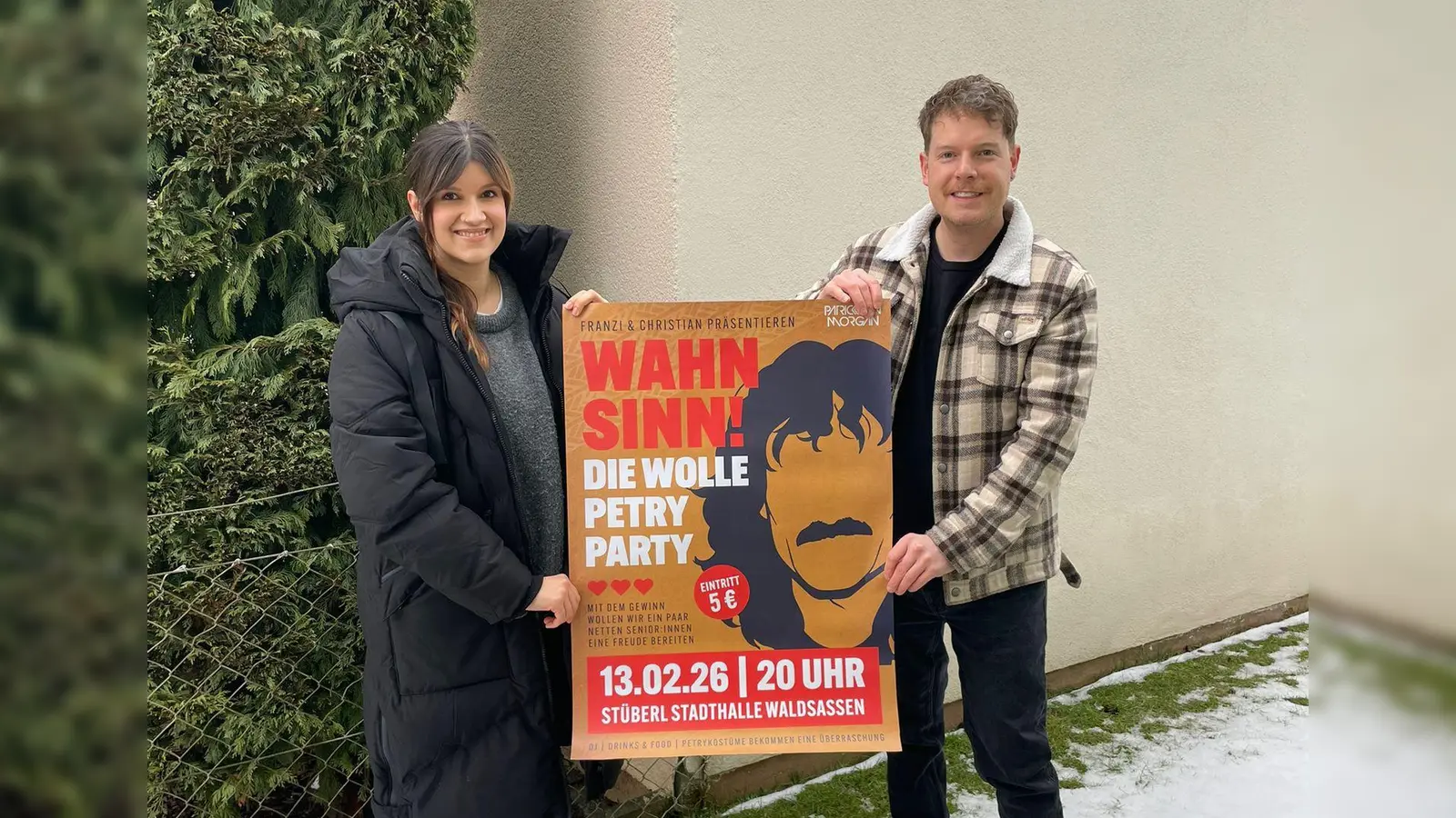 Foto zeigt Franziska Härtl (links) und Christian Fischer (rechts). (Bild: Christian Fischer)