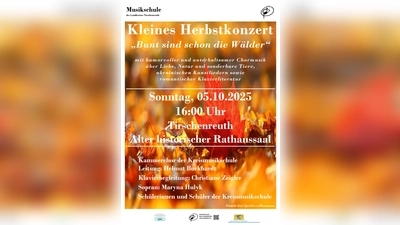 Plakat Herbstkonzert (Bild: Laura Demjan)
