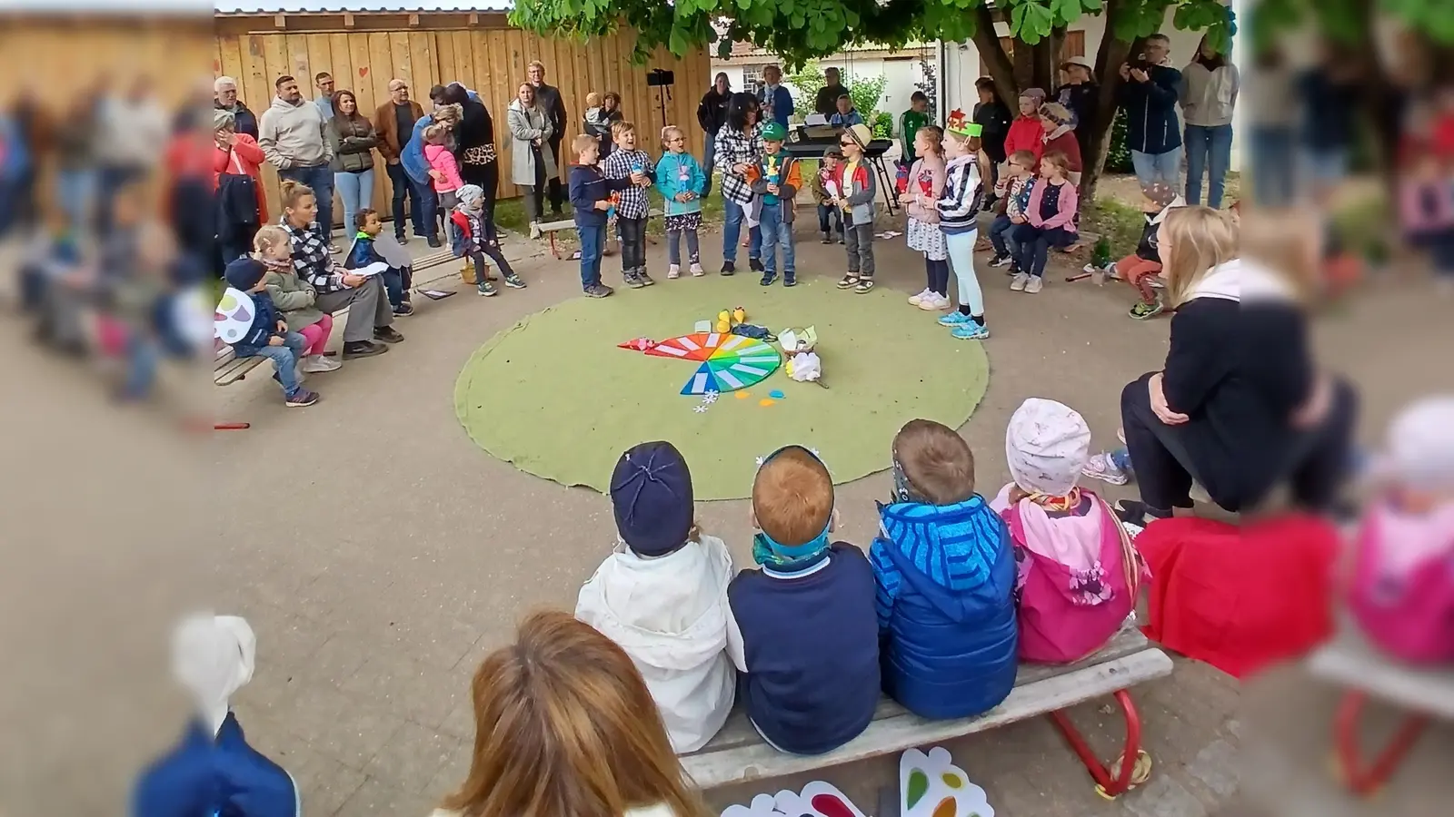 Gruppenfest der Roten Gruppe (Bild: Stefanie Unterburger)