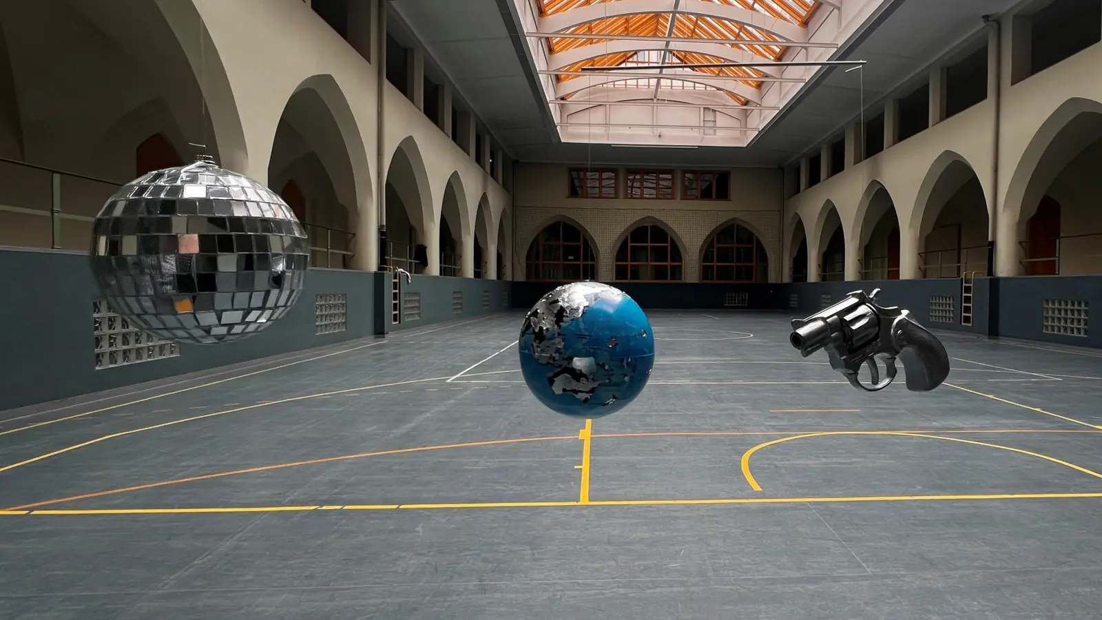 Ein Foto mit einem Mobile von Barbara Wilmers-Hillenbrandt gemacht. (Bild: Irene Fritz)