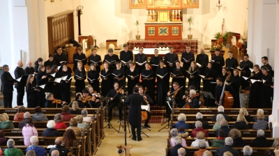 Cantabile Regensburg bei einem früheren Auftritt. (Bild: Ulla Britta Baumer)