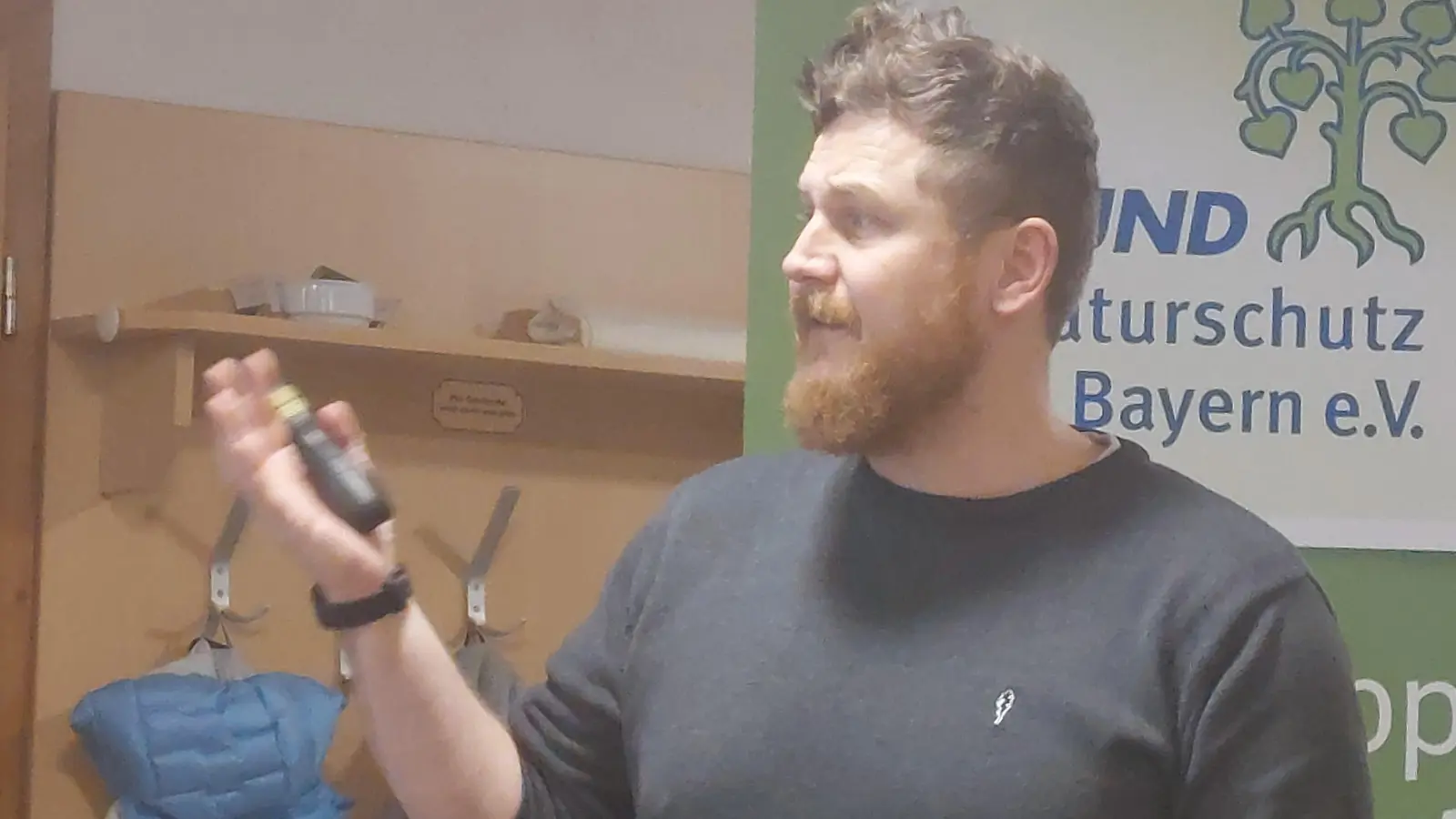 Der Referent Christopher Thieser (Bild: Doris Burger)