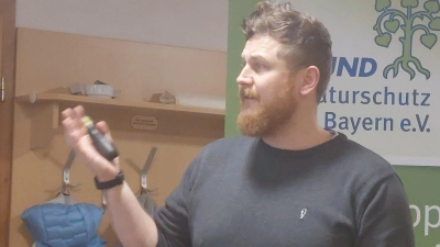 Der Referent Christopher Thieser (Bild: Doris Burger)